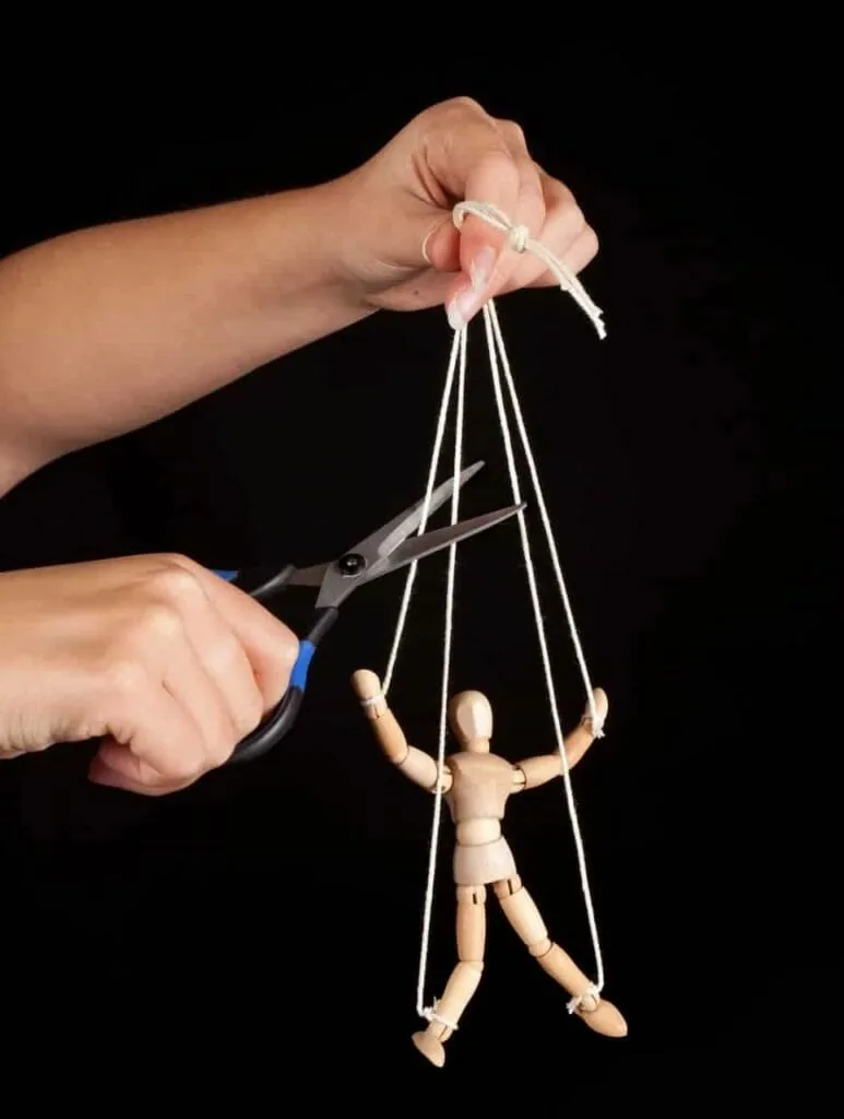 cut the ties that bind you
