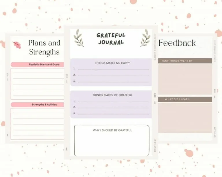 Manifestation Journal template