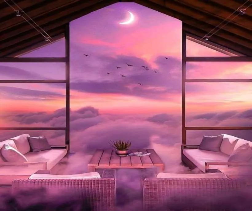 Sitting Room in the Clouds waiting room