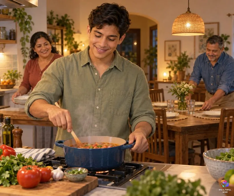 How to be more mature as a teenager: taking on real responsibility by cooking the family dinner