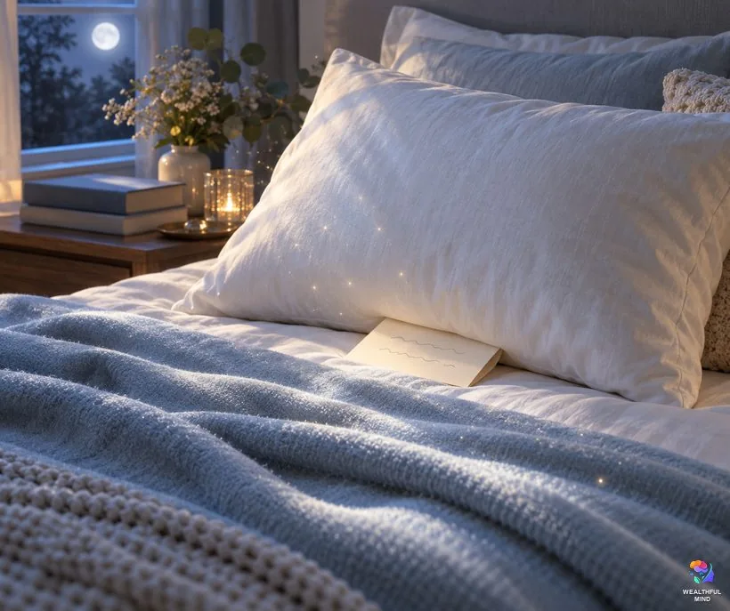 Using a shifting script with a method: a folded script tucked under the pillow in the moonlight